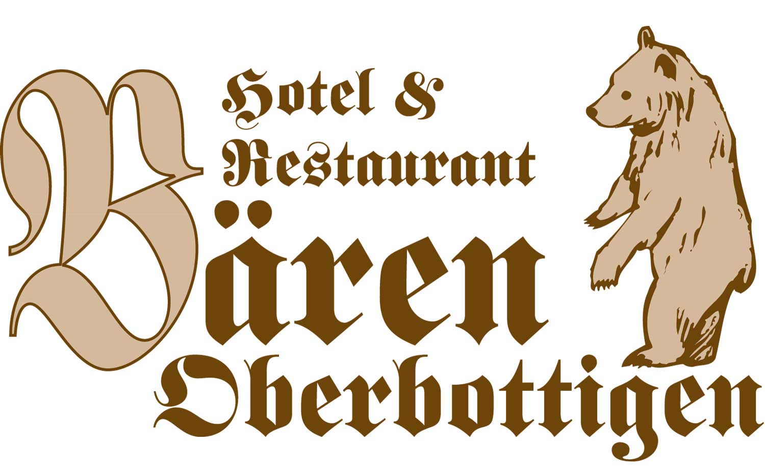 Logo vom Hotel und Restaurant Baeren in Oberbottigen