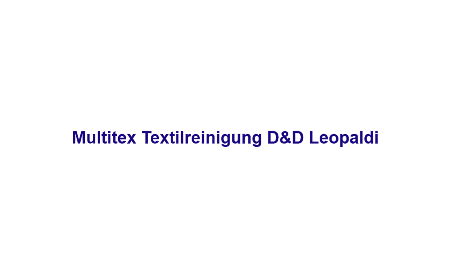 Logo der Multitex Textilreinigung in Bern Buempliz